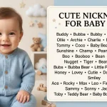 cute nick names for baby boy
