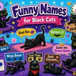 Funny names for black Cats