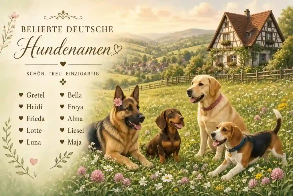 german female names for dogs