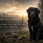 girl dog names for black dogs