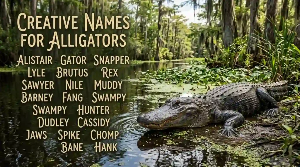 names for alligators