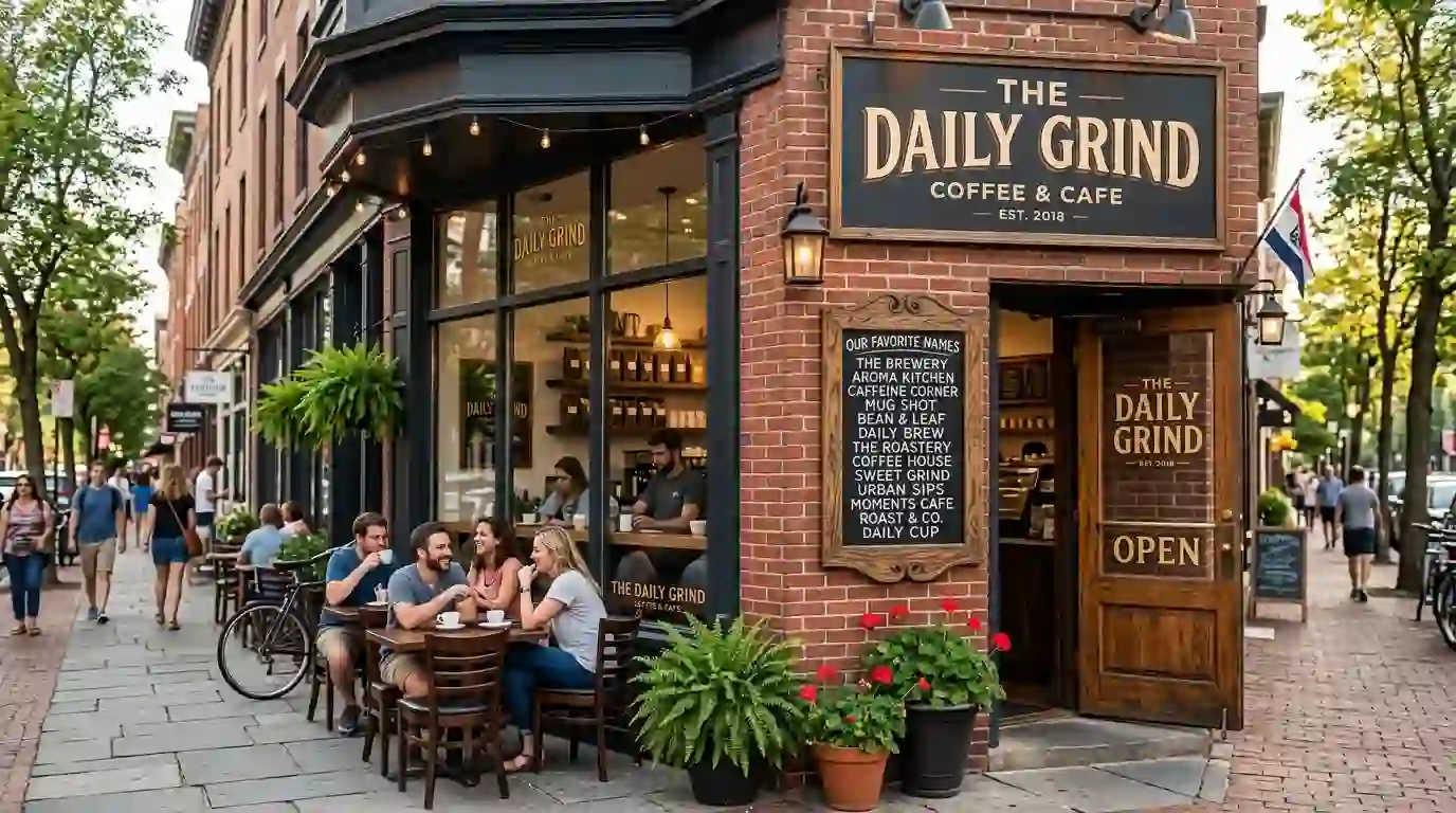 names for coffee shops