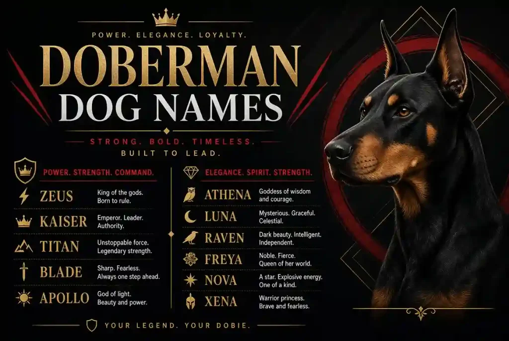 names for doberman