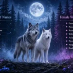 names for male or female wolves