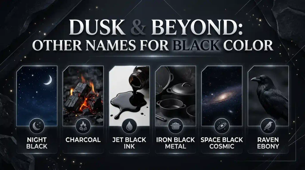 other names for black color