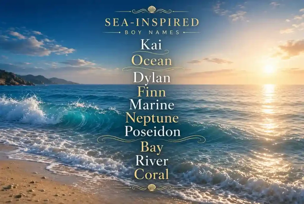 sea names for boys