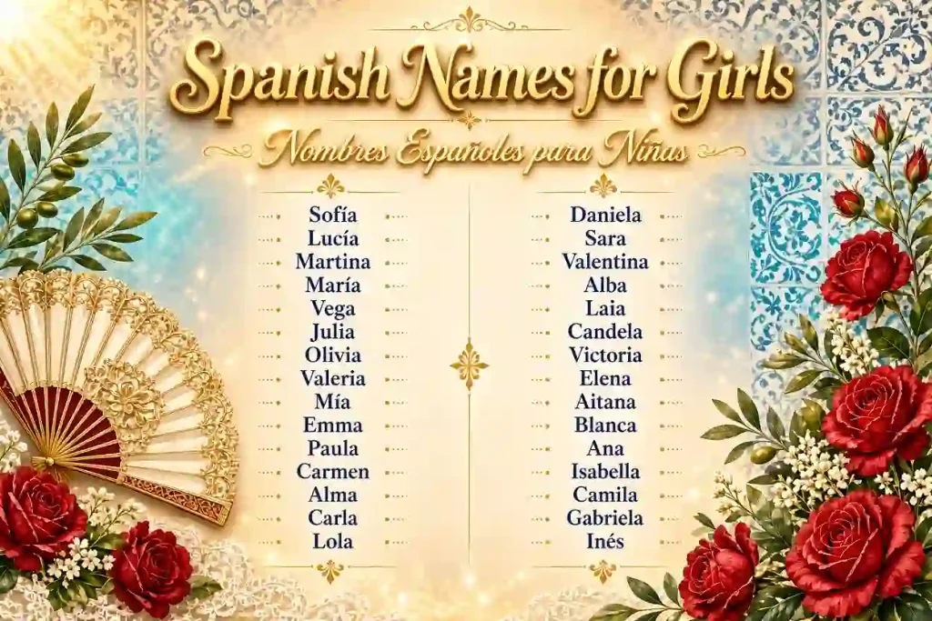 spanish names for girl