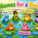 Names for a frog