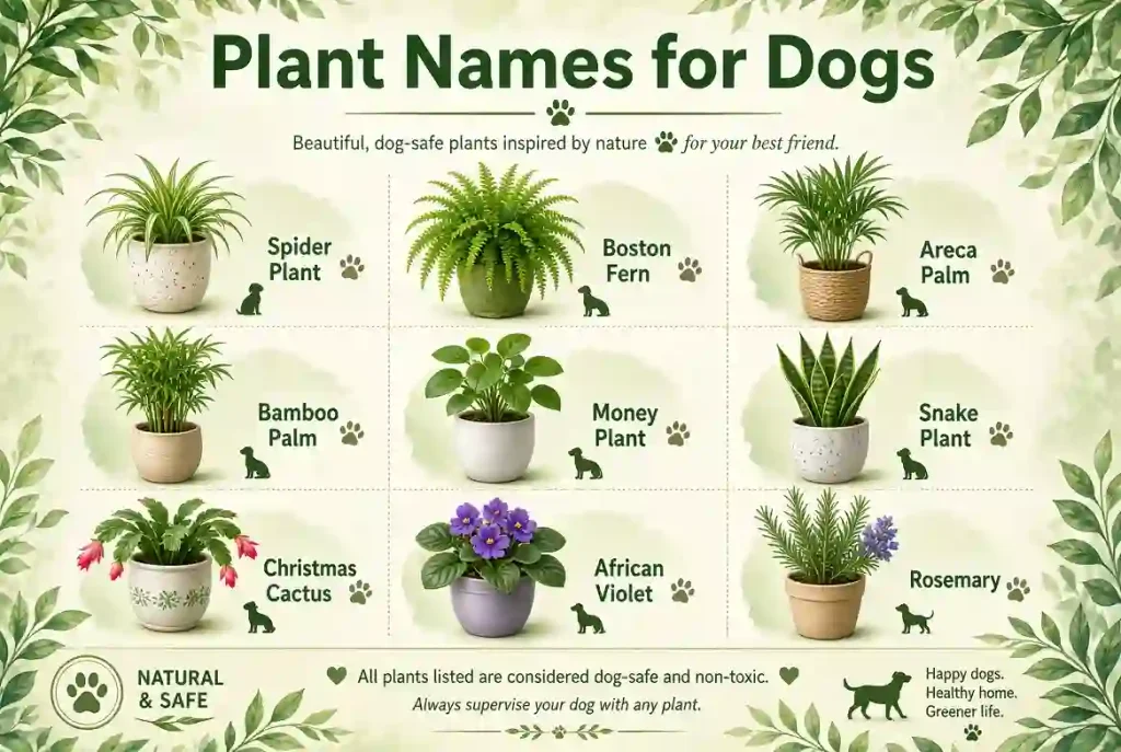 Plant names for Dogs