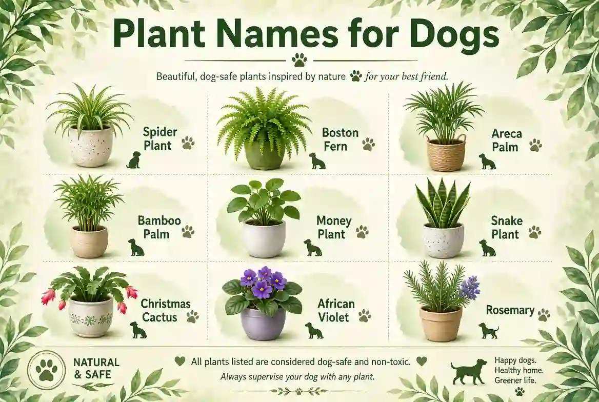 Plant names for Dogs